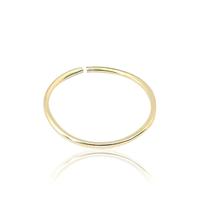 Piercing Argola Ouro 18k Maciço 8mm Liso ou Pedra Daith