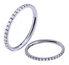 Piercing Argola Pedra Zirconia Titânio 10 Mm Clicker Conch Piercing Argola Pedra Zirconia Titânio 10 Mm Clicker Conch