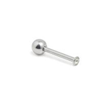 Piercing Australiano Aço Cirúrgico Micro Pedra Zircônias 1.7mm