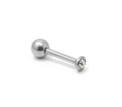 Piercing Australiano Aço Cirúrgico Pedra Zircônias 2.0mm