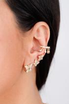 Piercing Berloques Gotinhas de Prata ao Banho Ouro
