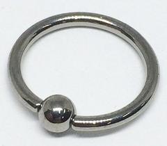 Piercing Captive 1.2mm em Aço Inoxidável