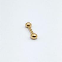 Piercing Cartilagem Ouro 18K (750) Bola