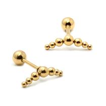 Piercing Cluster Indiano Aço Cirúrgico