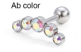 Piercing Cluster Para Helix Cartilagem Pedras De Strass Piercing Cluster Para Helix Cartilagem Pedras De Strass