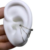 Piercing Conch Corrente Prata 925 Original Piercing Conch Corrente Prata 925 Original