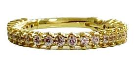 Piercing conch delicado zirconia ouro 18k