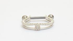 Piercing conch em prata 925