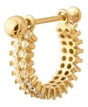 Piercing Conch Zircônias Ouro 18k AUCH0005