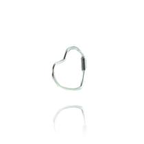 Piercing Coração Prata Legitima 925 Piercing Coração Prata Legitima 925