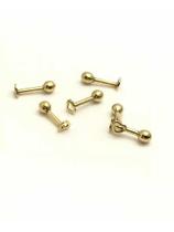 Piercing Coraçao Vazado Ouro 18k Tragus Cartilagem Helix CO144K035 Piercing Coraçao Vazado Ouro 18k Tragus Cartilagem Helix CO144K035