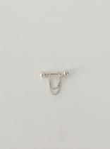 Piercing Corrente em Prata 925 com Design Inovador