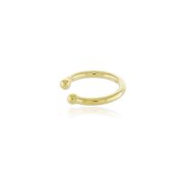 Piercing de Encaixe Liso - Banho Ouro 18K