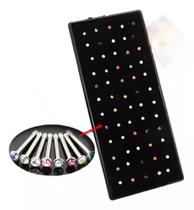 Piercing De Nariz Com Zircônia 40 Peças - Atacado Ref: 387 Piercing De Nariz Com Zircônia 40 Peças - Atacado Ref: 387