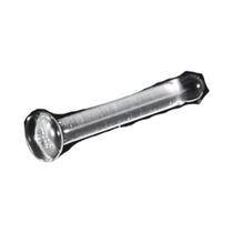 Piercing De Nariz De Vidro Transparente, Piercing Reto Curvado Com Anel Em O Para Prevenir Alergias