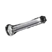 Piercing De Nariz De Vidro Transparente, Piercing Reto Curvado Com Anel Em O Para Prevenir Alergias