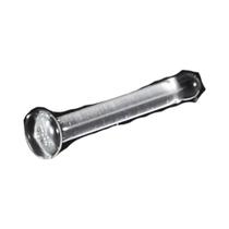 Piercing De Nariz De Vidro Transparente, Piercing Reto Curvado Com Anel Em O Para Prevenir Alergias