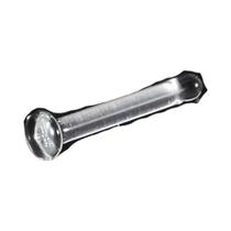 Piercing De Nariz De Vidro Transparente, Piercing Reto Curvado Com Anel Em O Para Prevenir Alergias