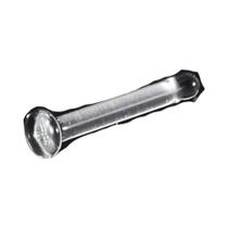 Piercing De Nariz De Vidro Transparente, Piercing Reto Curvado Com Anel Em O Para Prevenir Alergias