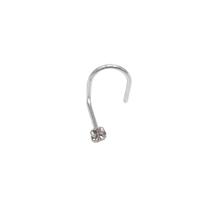 Piercing De Nariz Nostril Ponto De Luz Zirconia Prata