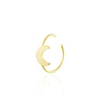 Piercing de Nariz Ouro 18k Lua Lisa PR-019