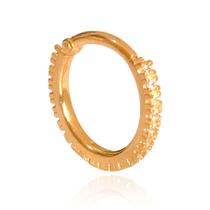Piercing De Orelha Conch Cartilagem Argola Ouro 18k 750 com Zircônias Acompanha Estojo e Certificado Piercing De Orelha Conch Cartilagem Argola Ouro 18k 750 com Zircônias Acompanha Estojo e Certificado
