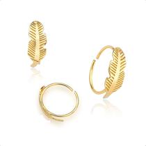 Piercing de Orelha Ouro 18K 750 Conch Helix