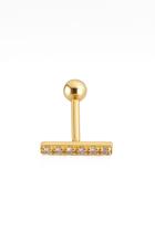 Piercing de Orelha Ouro 18k Zircônias - 0.61