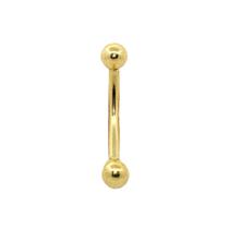 Piercing de ouro 18k de umbigo Piercing de ouro 18k de umbigo