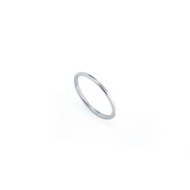 Piercing de ouro Branco 18k argola de nariz Piercing de ouro Branco 18k argola de nariz