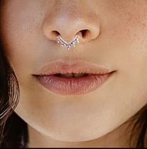 Piercing de Prata 925 Septo Cartilagem Indiano De Torção - BULGARO Piercing de Prata 925 Septo Cartilagem Indiano De Torção - BULGARO