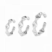 Piercing de Prata Juliette Kit Trio Piercing de Prata Juliette Kit Trio