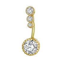 Piercing De Umbigo Feminino Com Pingente De Borboleta E Zircônia, Joia Corporal Para Festa 2025 Piercing De Umbigo Feminino Com Pingente De Borboleta E Zircônia, Joia Corporal Para Festa 2025