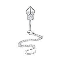 Piercing De Umbigo Feminino Com Pingente De Borboleta E Zircônia, Joia Corporal Para Festa 2025