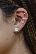 Piercing ear Cuff Fake em prata 925 legitima Piercing ear Cuff Fake em prata 925 legitima