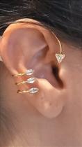 Piercing Ear Cuff Folheado a Ouro 18k - My Acessórios Piercing Ear Cuff Folheado a Ouro 18k - My Acessórios