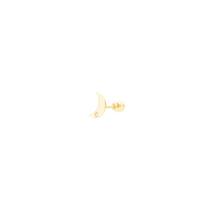 Piercing em Ouro 18K Lua com Diamante - AU12782
