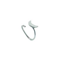 Piercing em Prata 925 Argola Meia Lua - Acessório Elegante e Sofisticado Piercing em Prata 925 Argola Meia Lua - Acessório Elegante e Sofisticado