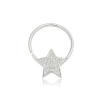Piercing Estrela Prata 925