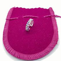 Piercing Fake Cartilagem Orelha Colorido Banhado Prata 925