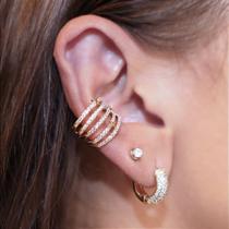 Piercing Fake Cravejado Voltas Zircônias