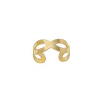 Piercing Fake Infinito Banhado A Ouro 18K