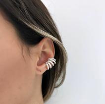 Piercing Fake Labirinto Banhado a Prata (SEMIJOIA) Piercing Fake Labirinto Banhado a Prata (SEMIJOIA)