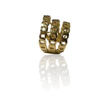 Piercing Fake Vazado Dourado - Semijoia Hipoalergênica Piercing Fake Vazado Dourado - Semijoia Hipoalergênica