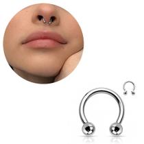 Piercing Ferradura Aço Cirúrgico 10mm Piercing Ferradura Aço Cirúrgico 10mm