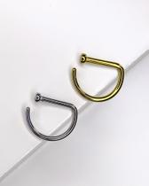 Piercing G-ring de Titânio - 1.0mm de Espessura e 8mm de Diâmetro