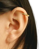 Piercing Hélix Argola em Ouro 18k Com Zircônias Orelha Cartilagem Piercing Hélix Argola em Ouro 18k Com Zircônias Orelha Cartilagem