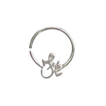 Piercing Helix Daith Escrito Fé Prata 925