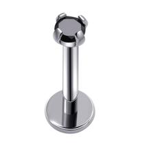 Piercing Labret ASTM F136 Titanium threadless