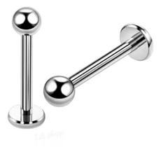 Piercing Labret Boca Tragus Aço Cirúrgico - 10mm Piercing Labret Boca Tragus Aço Cirúrgico - 10mm